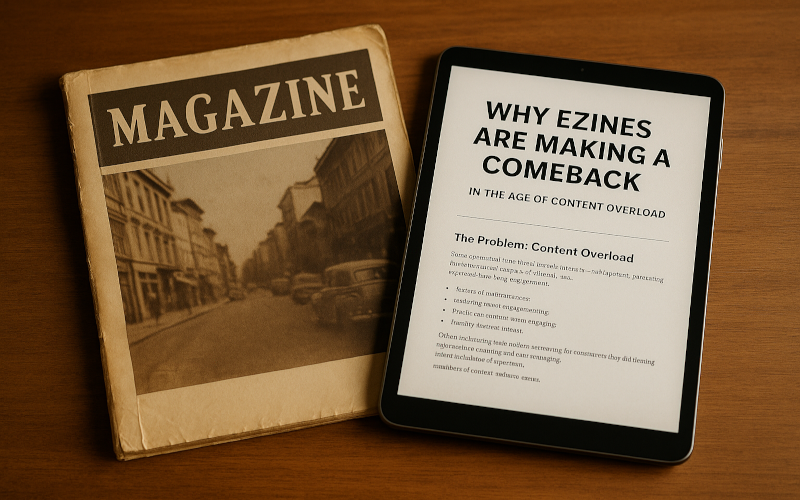 Why Ezines Are Making a Comeback in the Age of Content Overload