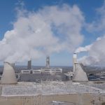 Smog billows form smoke stacks daily.